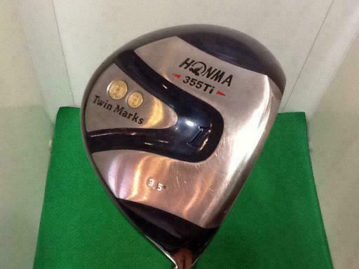 HONMA TWINMARKS GOLF CLUB DRIVER 355TI 9.5DEG R-FLEX BERES