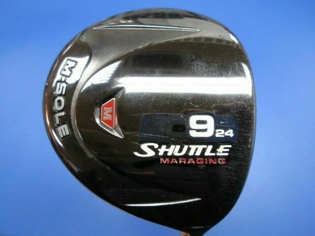 GOLF CLUBS FAIRWAY WOOD MARUMAN SHUTTLE MARAZING M-SOLE FLEX-R LOFT-24 #9 9W