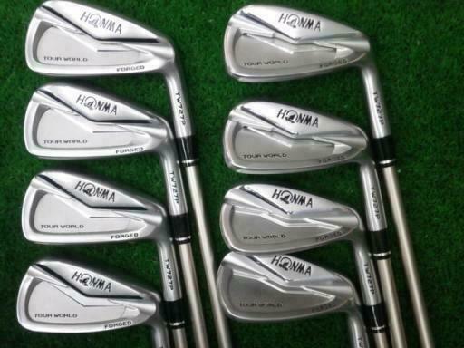 2016 HONMA TOUR WORLD TW727P VIZARD 8PC R-FLEX IRONS SET GOLF CLUBS BERES