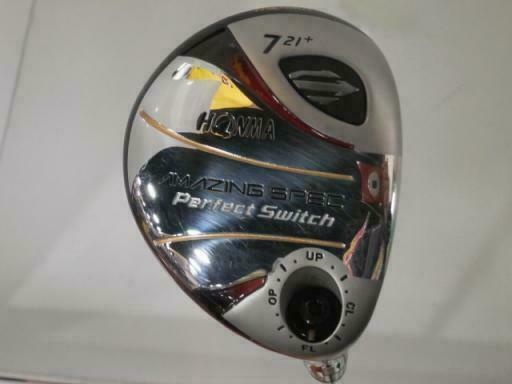 GOLF CLUBS FAIRWAY WOOD HONMA AMAZING SPEC PERFECT SWITCH 7W LOFT-21 SR-FLEX