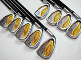 9PC LEFT-HANDED 2-STAR HONMA TWIN MARKS TM-503 R-FLEX IRONS SET GOLF CLUBS BERES