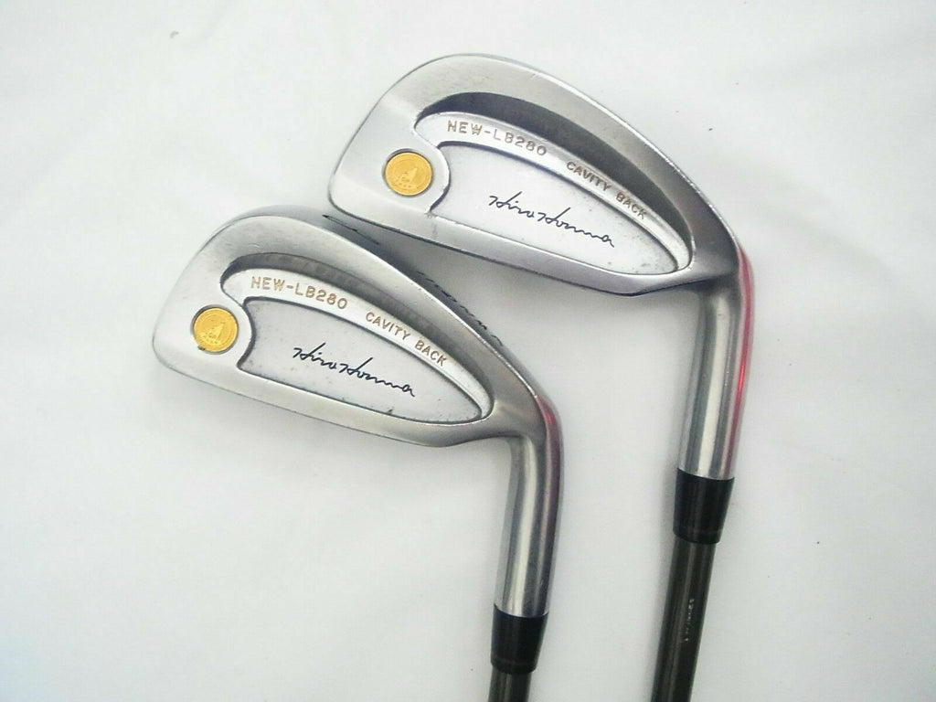 HONMA GOLF CLUBS NEW-LB280 GOLD 4-STAR  3I&4I 2PC R-FLEX