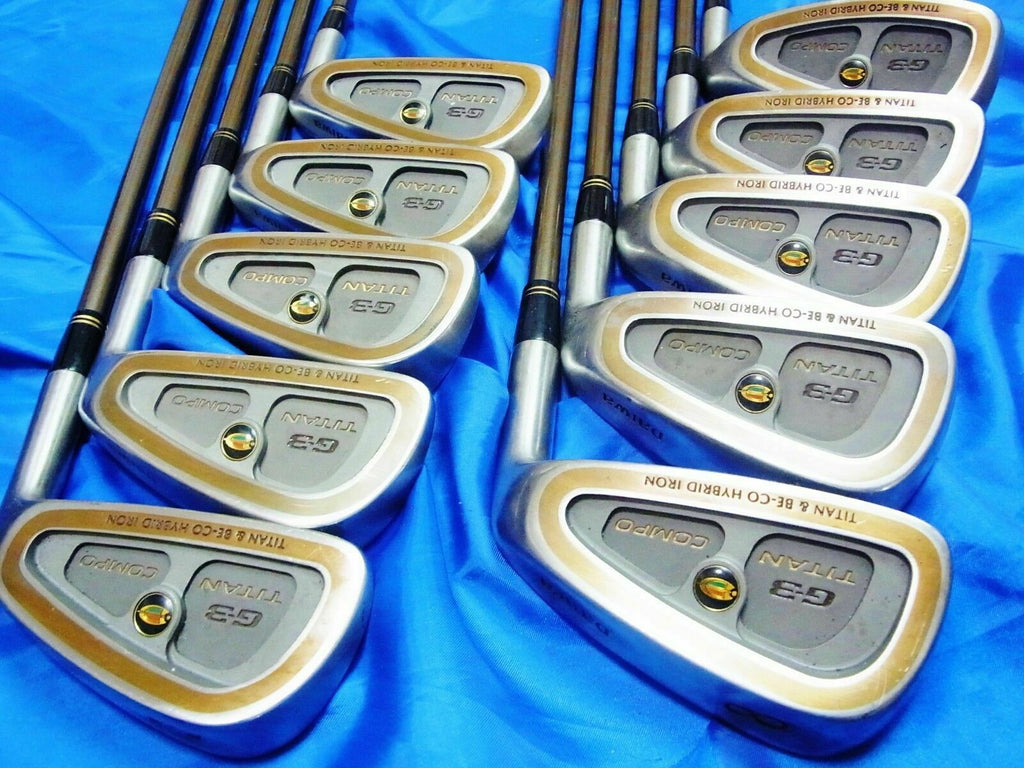 PREMIUM MODEL DAIWA GLOBERIDE G3 10PC R-FLEX IRONS SET GOLF 868