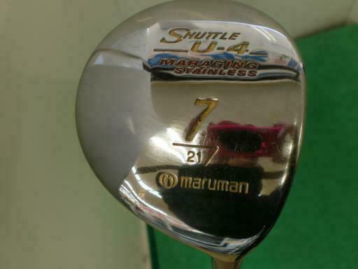 GOLF CLUBS FAIRWAY WOOD MARUMAN SHUTTLE U-4 7W LOFT-21 R-FLEX MAJESTY