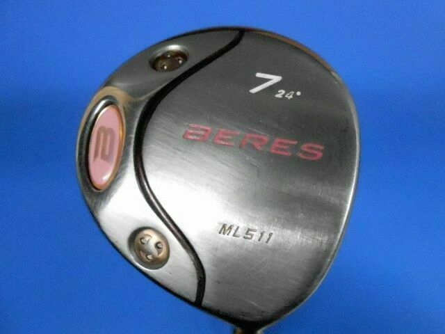 GOLF FAIRWAY WOOD HONMA BERES ML511 2-STAR LADIES WOMENS #7 7W LOFT-24 L-FLEX