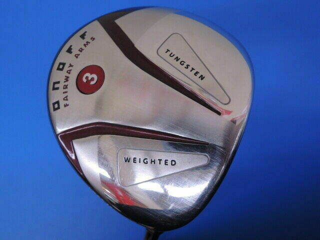 GOLF CLUBS FAIRWAY WOOD DAIWA GLOBERIDE ONOFF ARMS 2014 3W R-FLEX