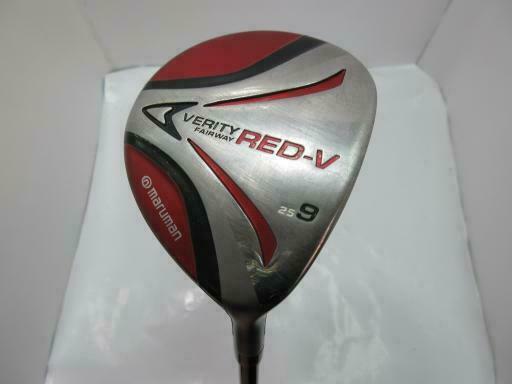 GOLF CLUBS FAIRWAY WOOD MARUMAN VERITY RED-V VIVID RED 9W S-FLEX 5257 MAJESTY