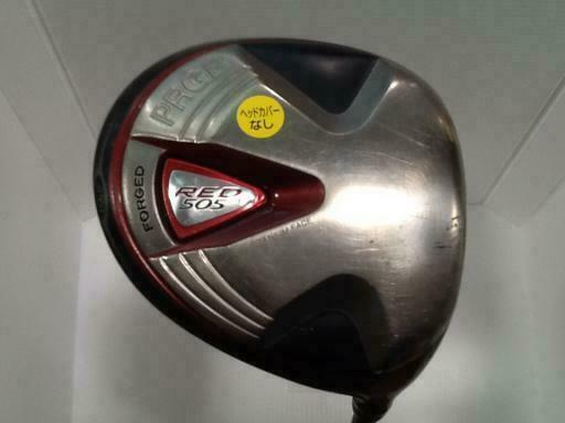 2011 PRGR GOLF CLUB DRIVER DM RED 505 10.5DEG R-FLEX