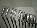 HONMA TWIN MARKS TM-202 10PC R-FLEX CAVITY BACK IRONS SET GOLF CLUBS EXCELLENT