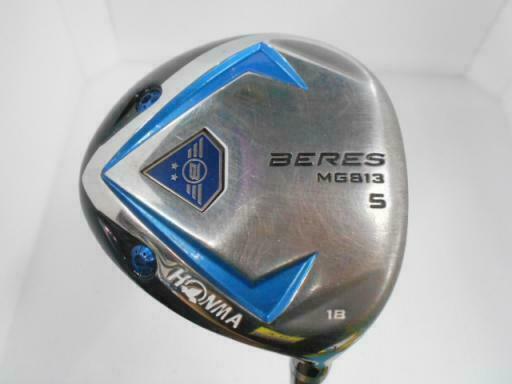 GOLF CLUBS FAIRWAY WOOD HONMA BERES MG813 5W 2-STAR R-FLEX BERES