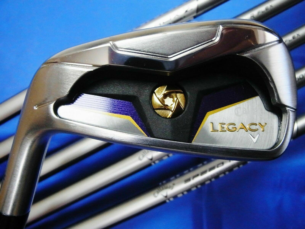 LEFT-HANDED CALLAWAY LEGACY 2012 FORGED 6PC R-FLEX IRONS SET GOLF CLUBS