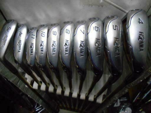 HONMA BERES MG700 2-STAR 10PC ARMRQ R-FLEX IRONS SET GOLF 10247 BERES