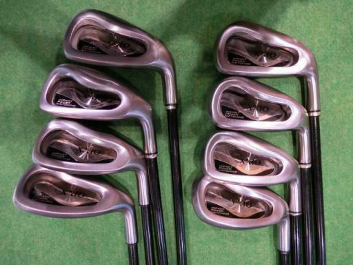 DUNLOP XXIO MP400 8PC S-FLEX CAVITY BACK IRONS SET GOLF CLUBS