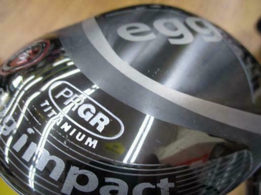 2013 PRGR GOLF CLUB DRIVER EGG IMPACT M-40 10.5DEG SR-FLEX