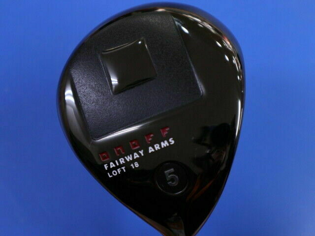GOLF CLUBS FAIRWAY WOOD DAIWA GLOBERIDE ONOFF ARMS KURO 5W S-FLEX