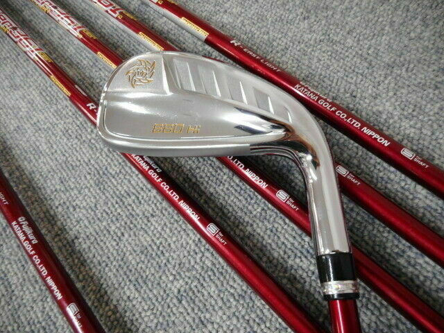 KATANA VOLTiO NINJA 880Hi SILVER 2018 6PC Speeder R-FLEX IRONS SET GOLF CLUBS