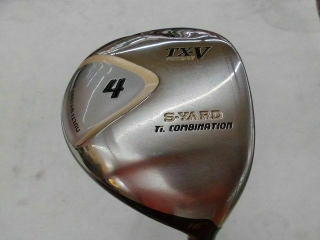 GOLF CLUBS FAIRWAY WOOD SEIKO S-YARD TX-V  #4 4W LOFT-16 R-FLEX EXCELLENT