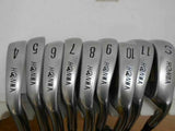 HONMA LB-606 H&F 3-STAR 10PC ORIGINAL SHAFT R-FLEX IRONS SET GOLF 10247 BERES