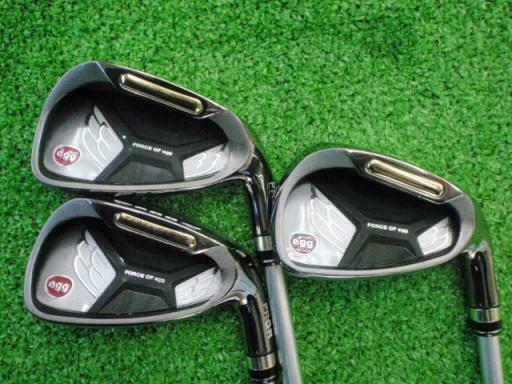 PRGR EGG 2013 6PC EGG SR-FLEX IRONS SET GOLF 10277