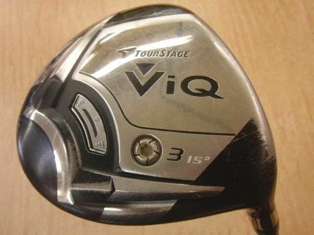 GOLF CLUBS FAIRWAY WOOD BRIDGESTONE TOURSTAGE V-IQ 2012 3W LOFT-15 R-FLEX