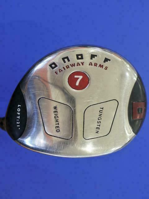 GOLF CLUBS FAIRWAY WOOD DAIWA GLOBERIDE ONOFF ARMS 2010 7W R-FLEX