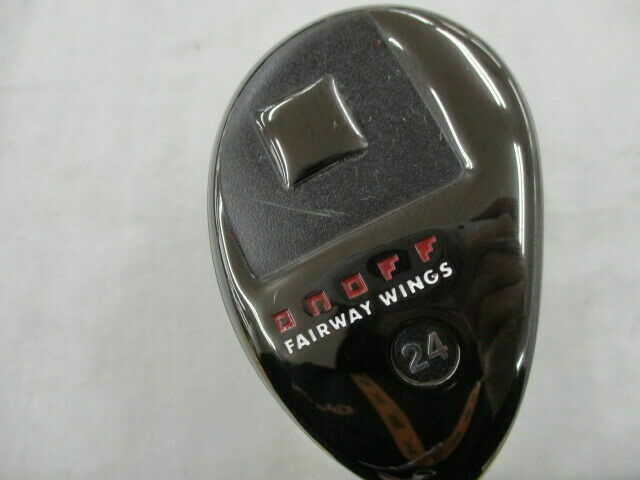 DAIWA GLOBERIDE GOLF CLUB UTILITY ONOFF WINGS KURO U LOFT-24 MP-715I S-FLEX