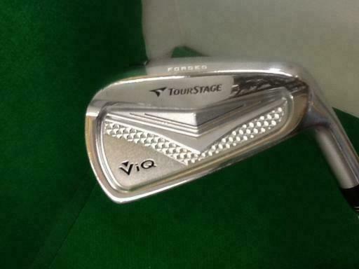 BRIDGESTONE TOUR STAGE V-IQ 2012 FORGED 8PC NSPRO S-FLEX IRONS SET GOLF 10277