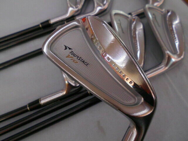 Bridgestone TourStage V-iQ FORGED 2005 7PC TSI-55 R-FLEX IRONS SET Golf