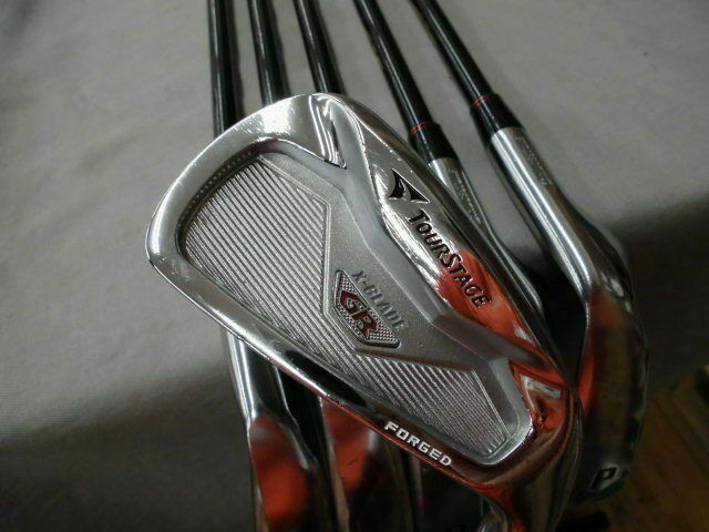 Bridgestone TourStage X-BLADE GR FORGED 6PC TourAD 75 EV S-FLEX IRONS SET Golf