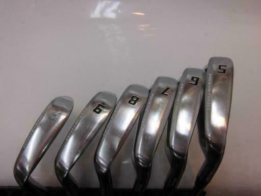 BRIDGESTONE TOUR STAGE V-IQ 2006 FORGED 6PC NSPRO S-FLEX IRONS SET GOLF 10277