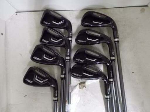PRGR EGG 2015 8PC EGG R-FLEX IRONS SET GOLF 10277