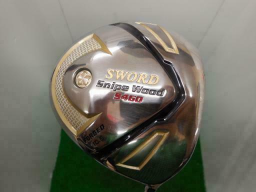 KATANA SWORD GOLF CLUB DRIVER SNIPE WOOD S460 2011MODEL LOFT-10.5 S-FLEX