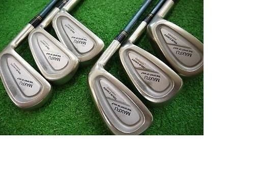 DUNLOP MAXFLI TOUR CAVITY FORGED 6PC R-FLEX CAVITY BACK IRONS SET GOLF CLUBS
