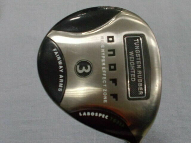 GOLF CLUBS FAIRWAY WOOD DAIWA GLOBERIDE ONOFF ARMS TYPE-S 2013 3W S-FLEX