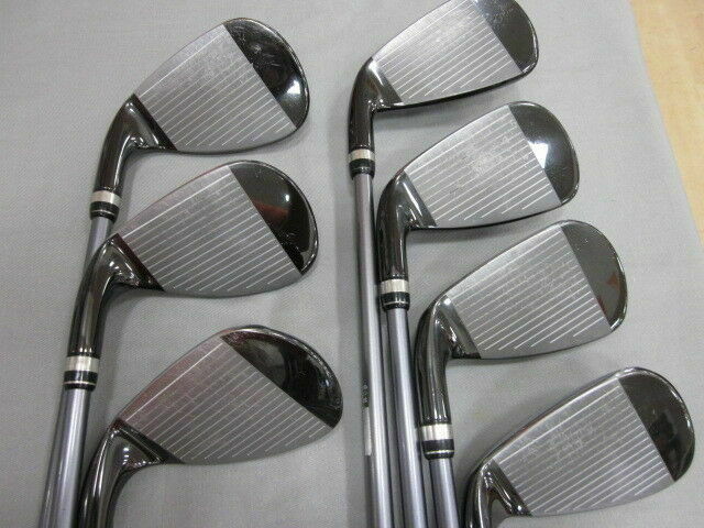 PRGR EGG 2014 7PC EGG R-FLEX IRONS SET GOLF 10277