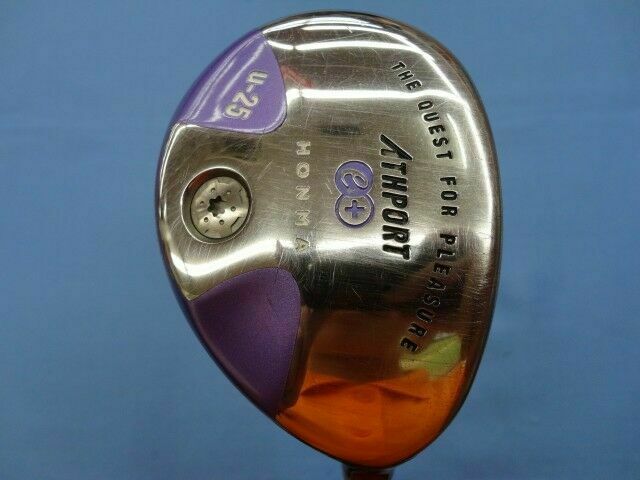 HONMA ATHPORT e+ Ladies Womens Loft-25 L-flex UT Utility Golf Clubs