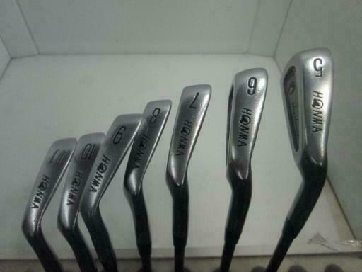 HONMA LB-606 4-STAR 7PC R-FLEX IRONS SET GOLF CLUBS 2247 BERES