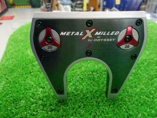 ODYSSEY METAL-X MILLED VERSA #7 34INCH PUTTER GOLF CLUBS