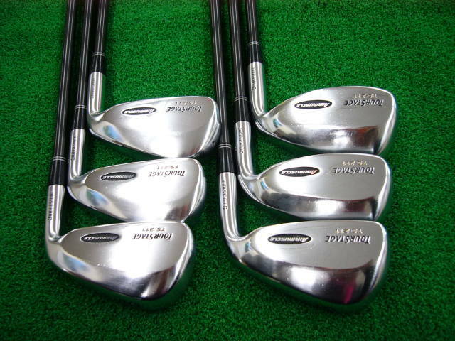 BRIDGESTONE JAPAN LIMITED MODEL TOUR STAGE TS-211 6PC R-FLEX IRONS SET GOLF CLUB