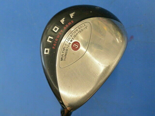 GOLF CLUBS FAIRWAY WOOD DAIWA GLOBERIDE ONOFF ARMS 2005 3W R-FLEX