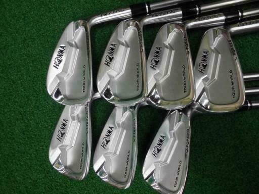 HONMA TOUR WORLD TW737VS 2017 7PC VIZARD S-FLEX IRONS SET GOLF 10237 BERES