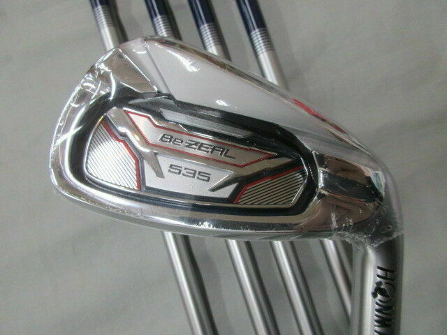 HONMA BE ZEAL 535 2018 NEW 5PC VIZARD R-FLEX IRONS SET GOLF CLUBS 189 BERES