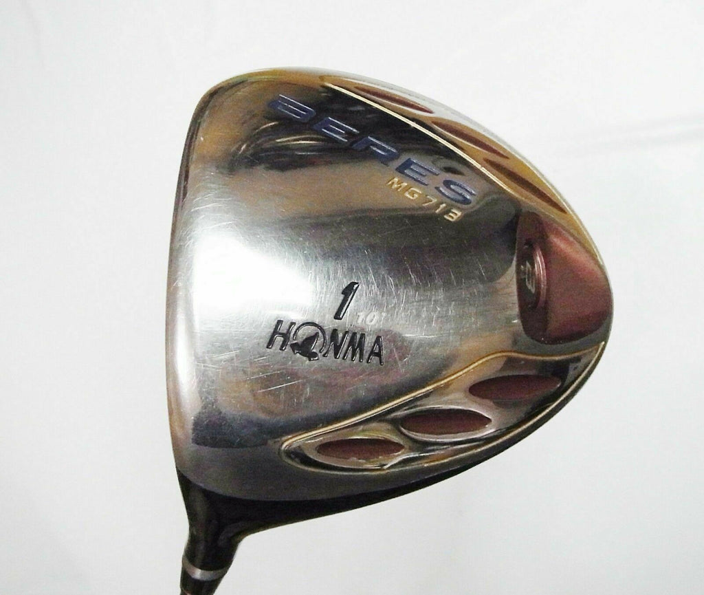 LEFT-HANDED 2-STAR GOLF CLUB DRIVER HONMA BERES MG713 10DEG R-FLEX BERES