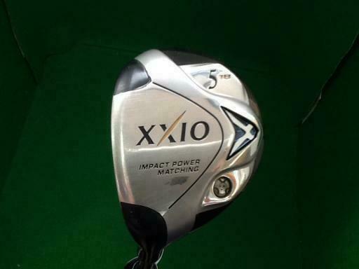 GOLF CLUBS FAIRWAY WOOD LEFT-HANDED DUNLOP XXIO 2010 5W S-FLEX