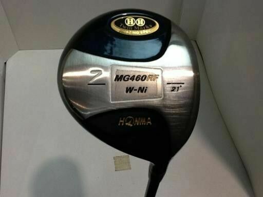 GOLF CLUBS FAIRWAY WOOD HONMA TWIN MARKS MG460RF 3-STAR #7 7W LOFT-21 R-FLEX