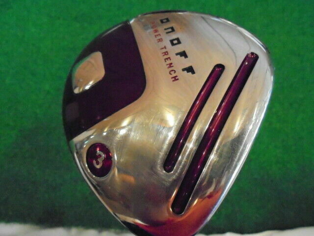 GOLF CLUBS FAIRWAY WOOD DAIWA GLOBERIDE ONOFF ARMS AKA 2016 3W S-FLEX