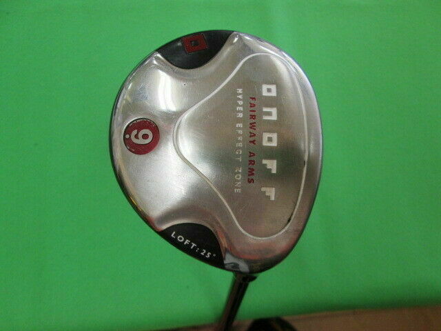 GOLF CLUBS FAIRWAY WOOD DAIWA GLOBERIDE ONOFF ARMS LADIES 2008 9W L-FLEX