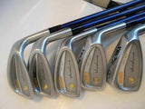 HONMA LB-606 NEW H&F GOLD 2S 10PC ORIGINAL SHAFT R-FLEX IRONS SET GOLF 10247