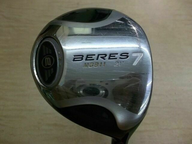 GOLF CLUBS FAIRWAY WOOD HONMA BERES MG811 2-STAR #7 7W LOFT-21 R-FLEX BERES