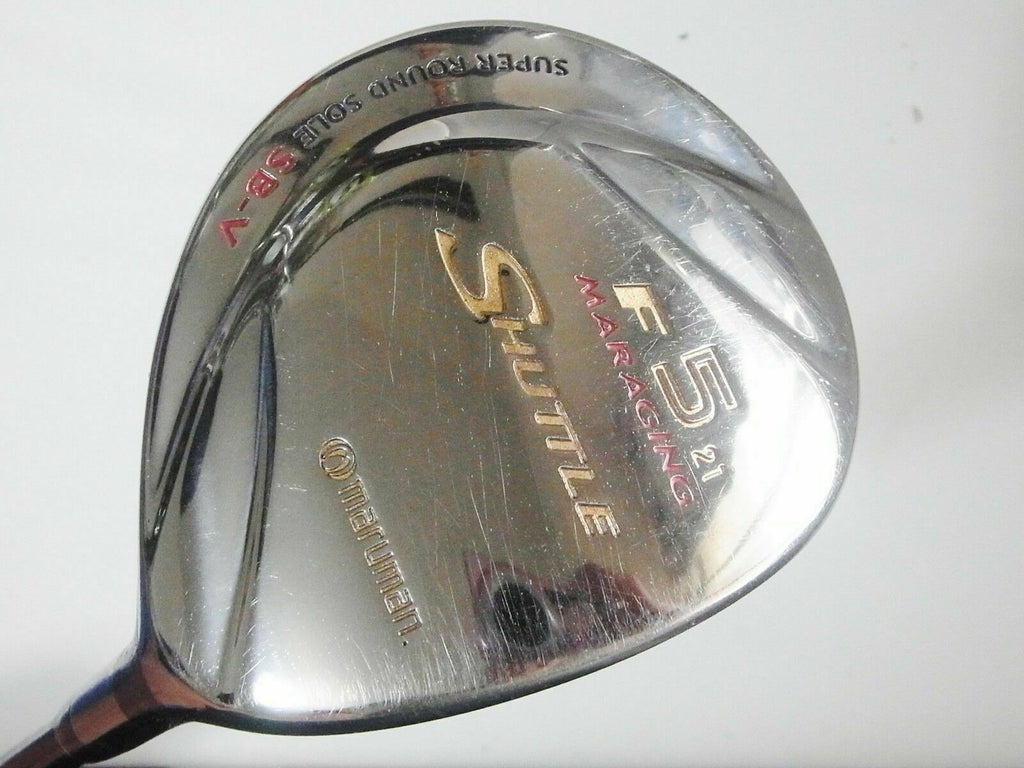 MARUMAN GOLF CLUB SHUTTLE LADIES F5 5W LOFT-21 L-FLEX FAIRWAY WOOD 1